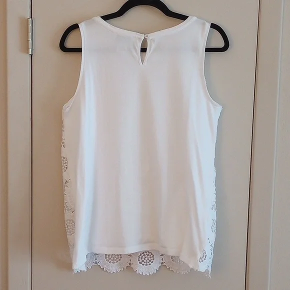 Peck & Peck Sleeveless Lace Top - Picture 4 of 4